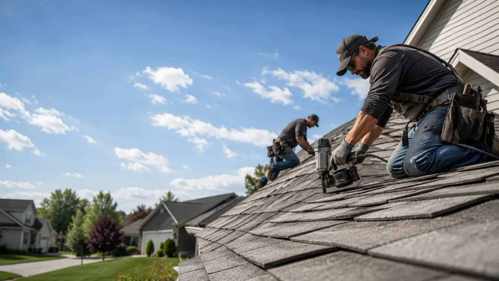 Storm Damage Roof Repair in Bentonville, AR near me